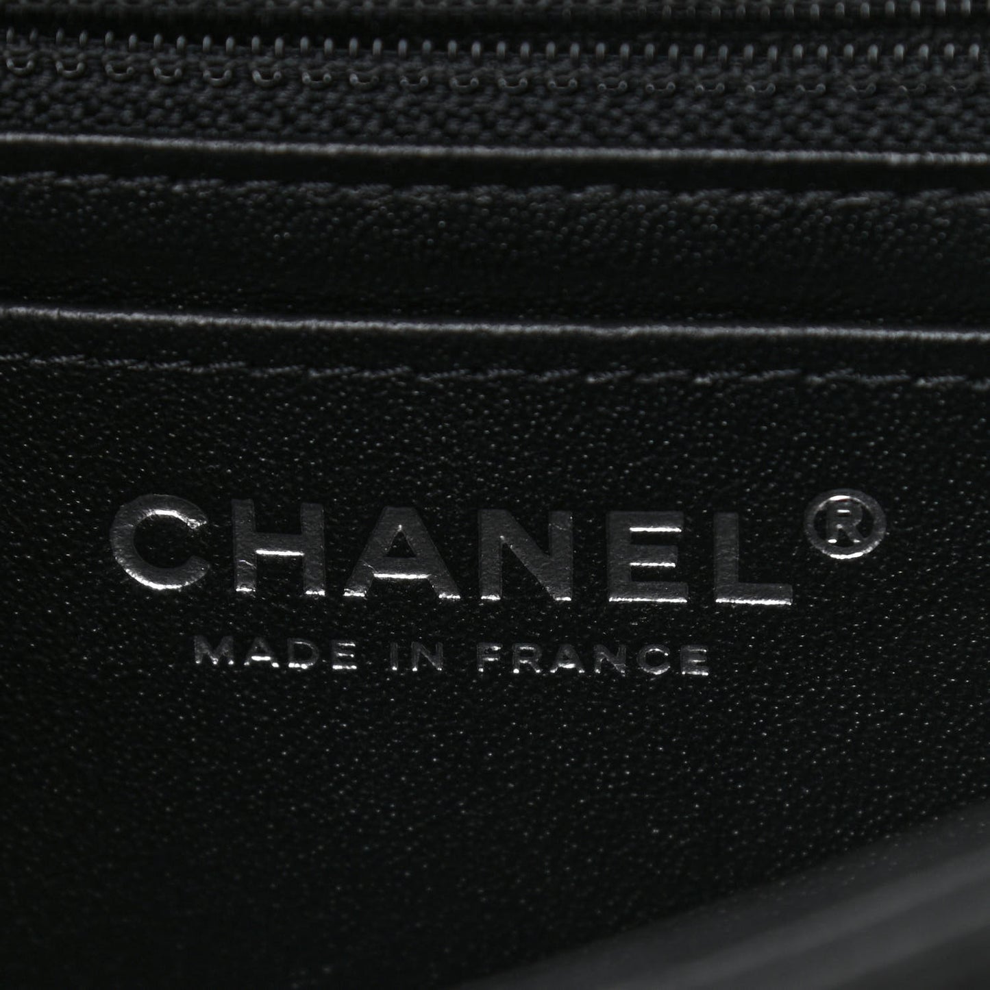 Lambskin Quilted Mini Rectangular Flap So Black