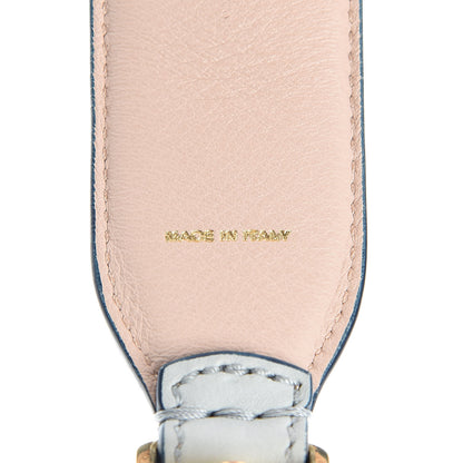 Fendi Vitello Dolce Plexiglass Bi-Color Studded Strap You Grigio Perla Plaster Multicolor 4 of 4