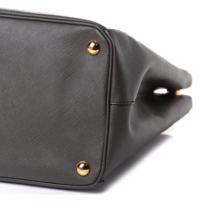 Prada Saffiano Medium Galleria Double Zip Tote Caffe 18 of 18