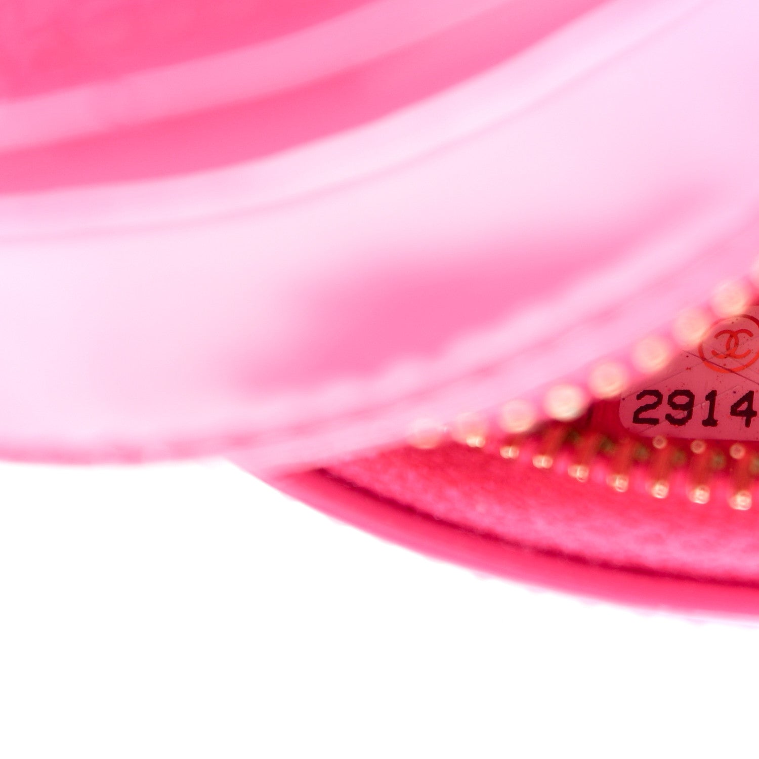 Chanel Patent Quilted Round Clutch With Chain Dark Pink 7 of 12