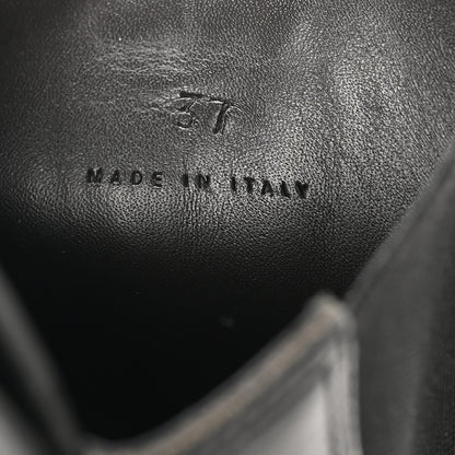 Bottega Veneta Calfskin The Tire Chelsea Boots 37 Black Bright Red 7 of 8