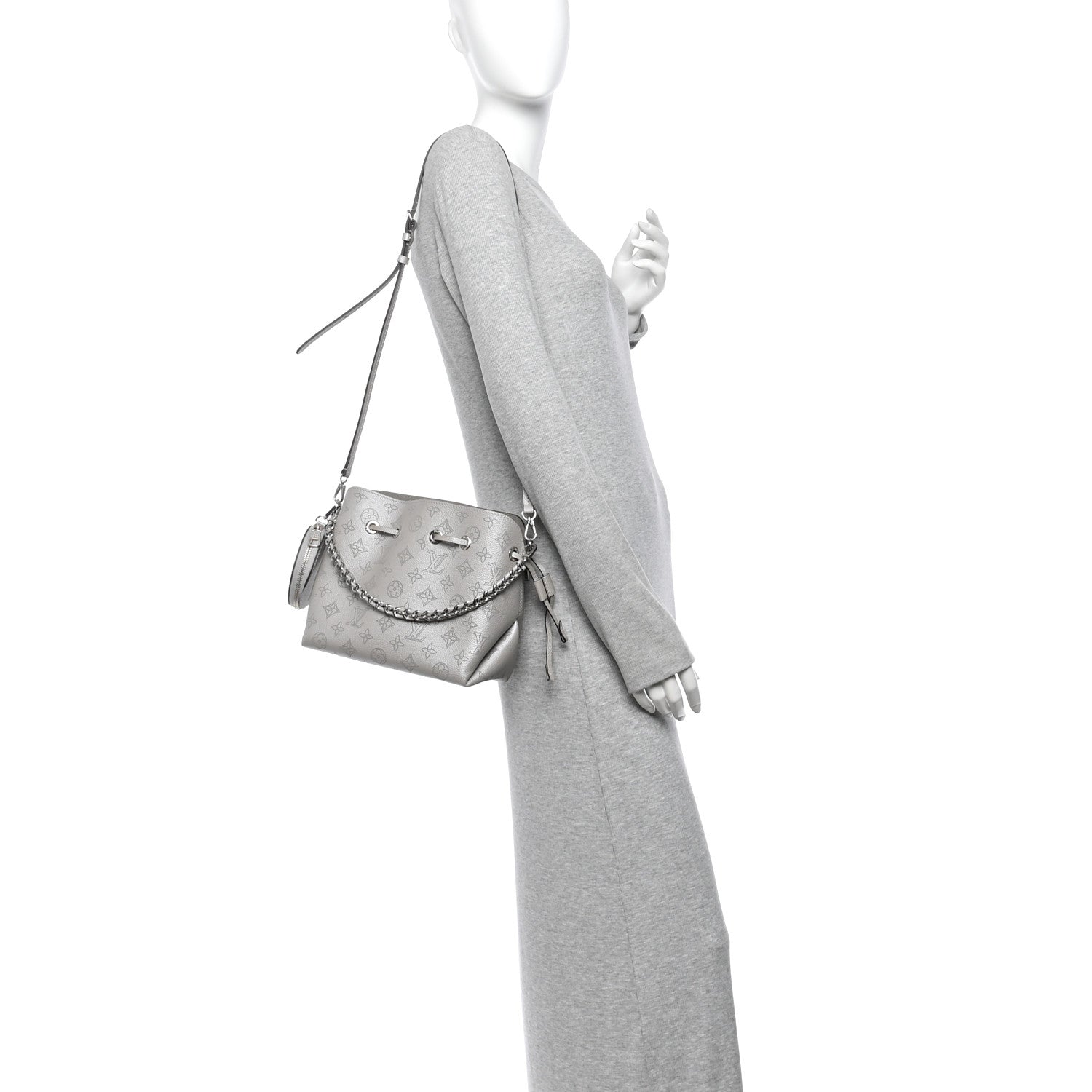 Louis Vuitton Metallic Mahina Bella Gris Souris 2 of 12