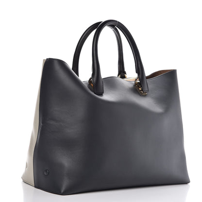 Chloe Smooth Calfskin Baylee Tote Beige Black 3 of 10