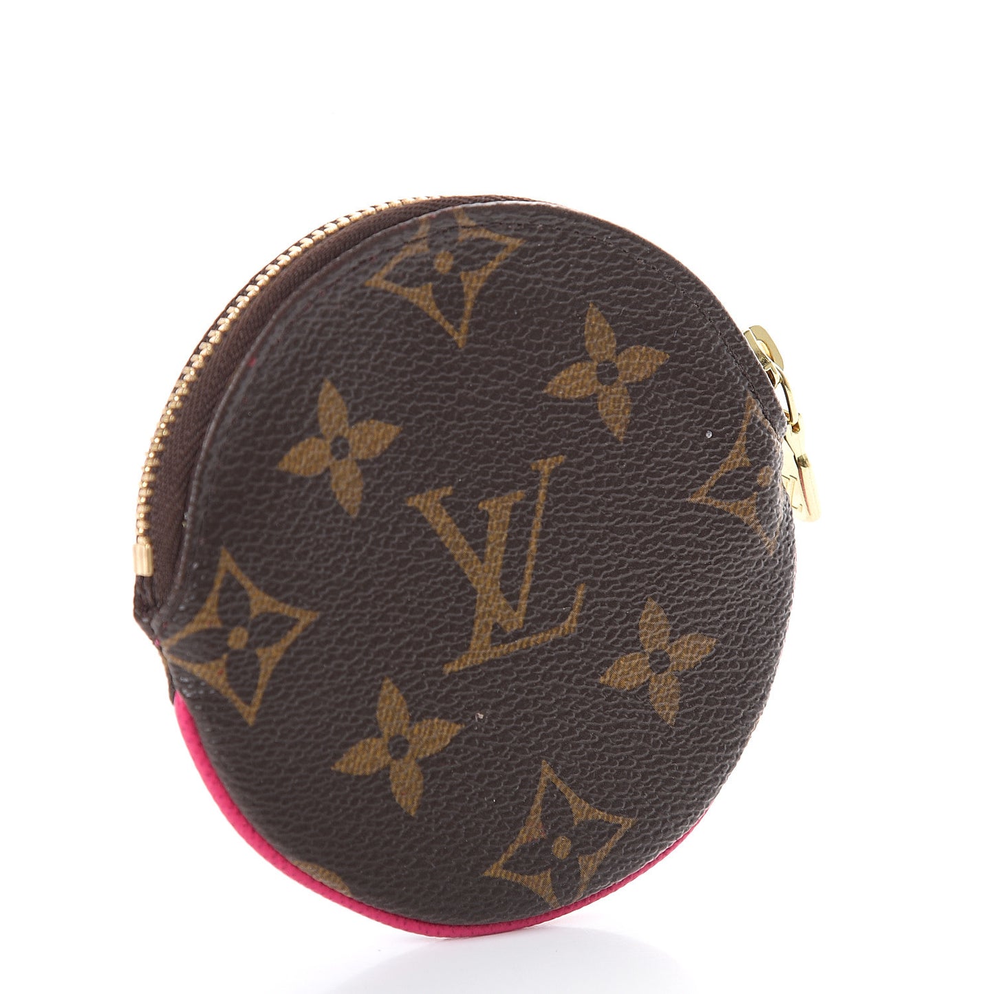 Monogram 2018 Christmas Animation Round Coin Purse