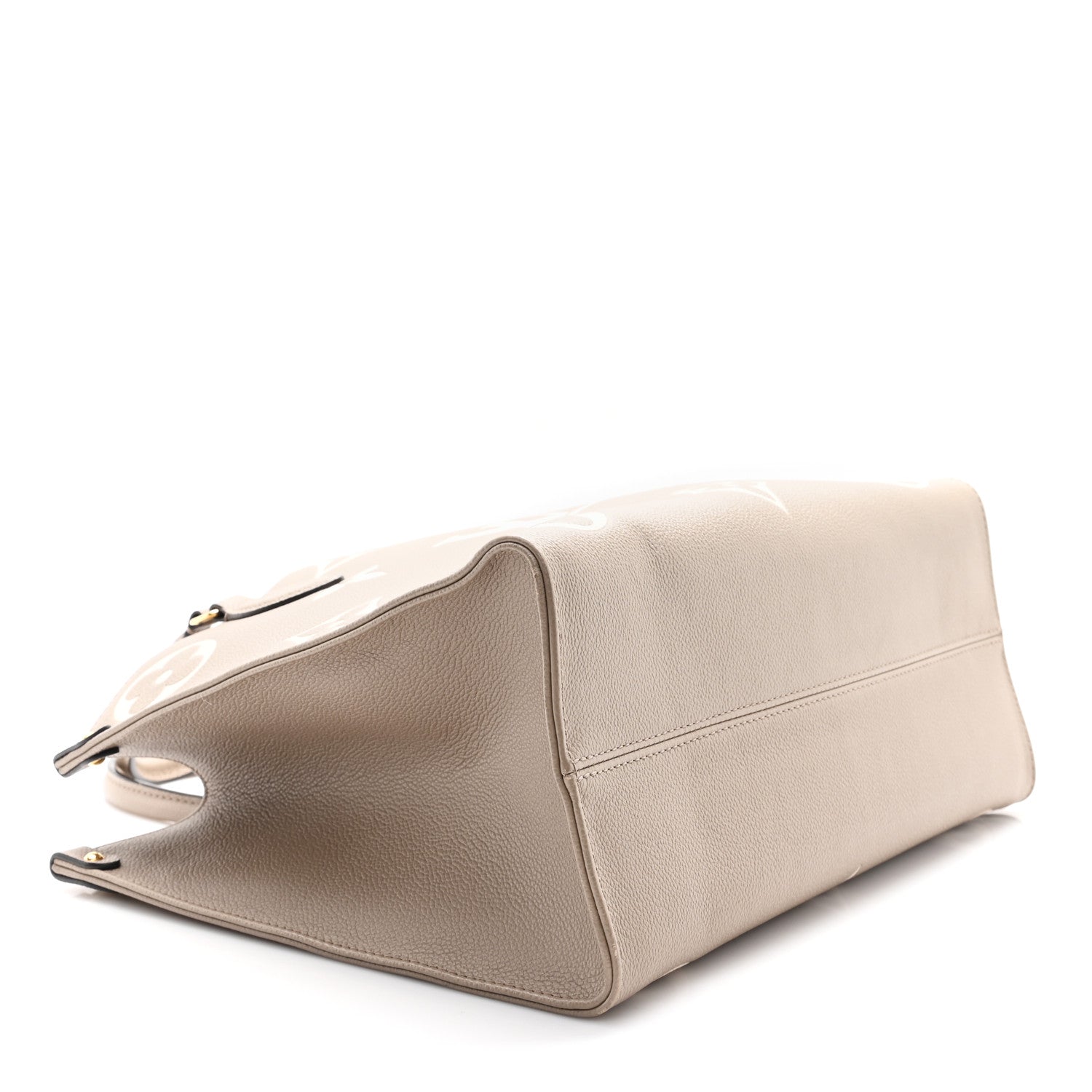 Louis Vuitton Empreinte Monogram Giant Onthego MM Tourterelle Creme 3 of 8
