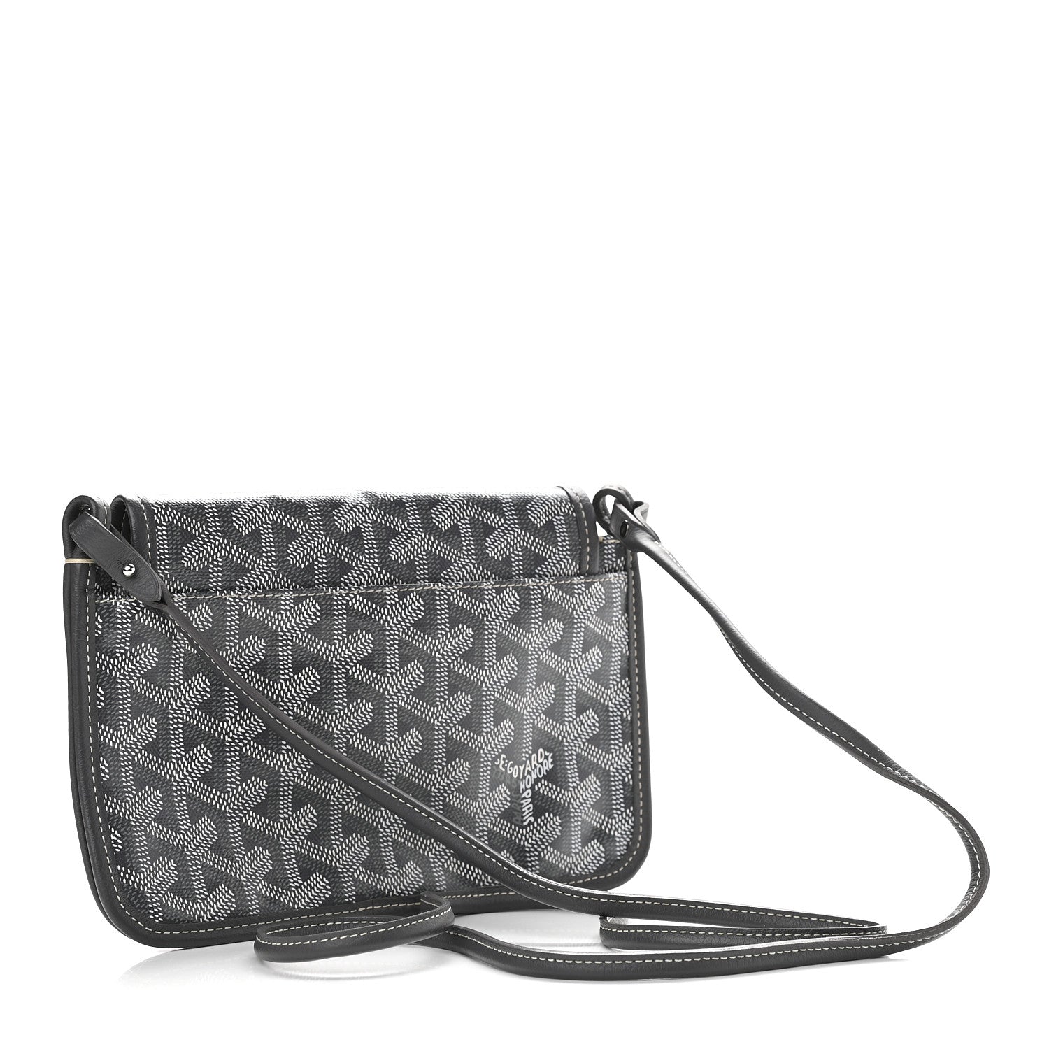 Goyard Goyardine Plumet Wallet Clutch Grey 3 of 8