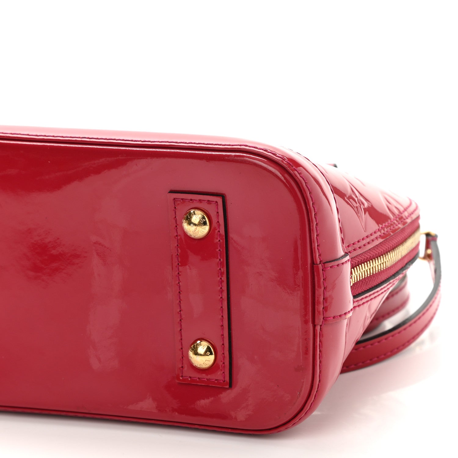 Louis Vuitton Vernis Alma BB Cherry 10 of 10
