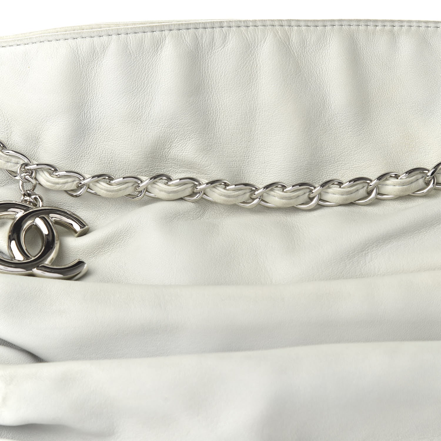 Chanel Lambskin Sharpei Bag White 10 of 11