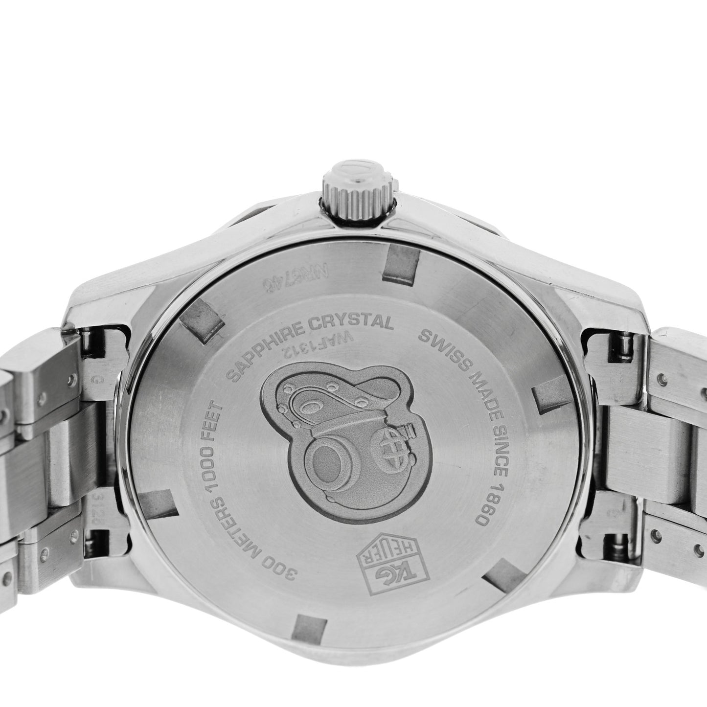Stainless Steel Diamond Mother of Pearl 32mm Aquaracer Lady Quartz Watch WAF1312