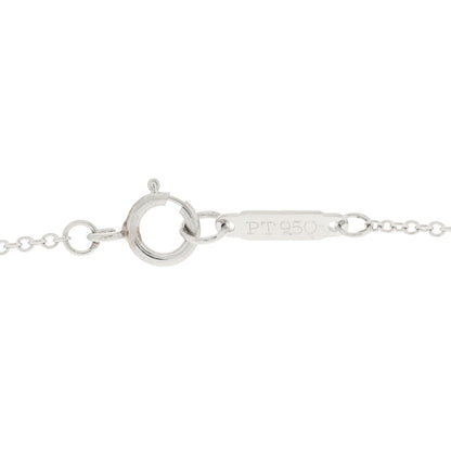 Tiffany Platinum Diamond Large Paper Flowers Pave Pendant Necklace 5 of 6