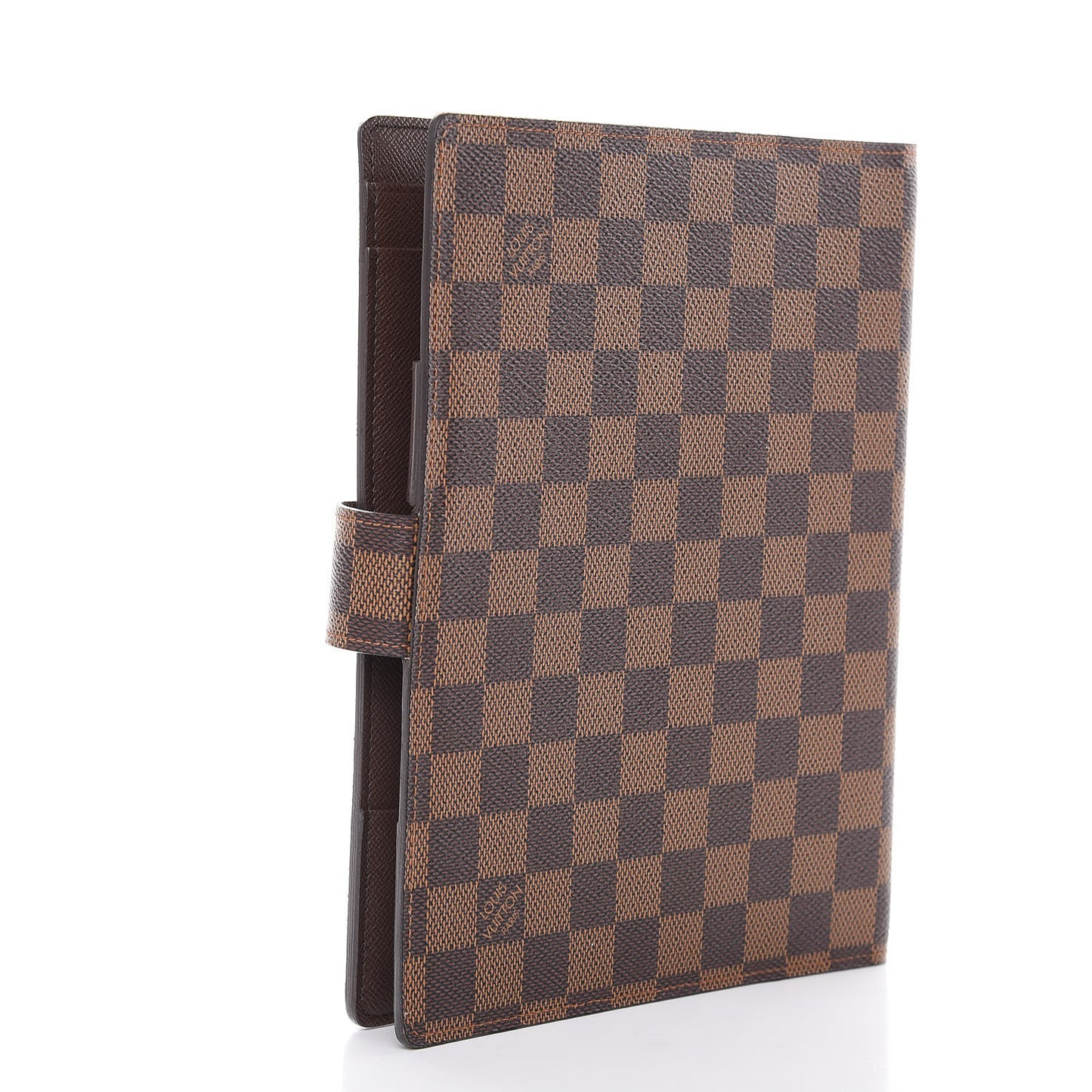 Damier Ebene Large Ring Agenda Cover