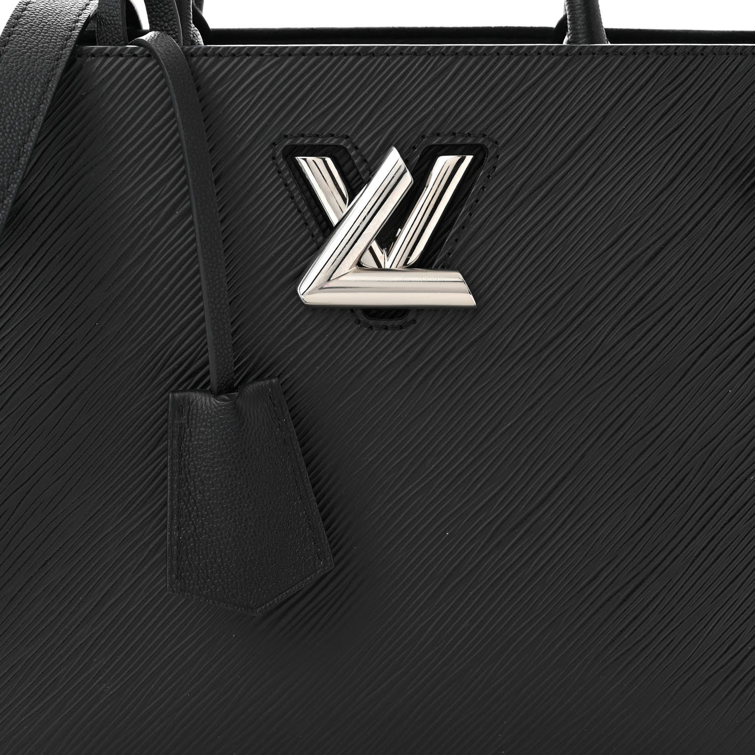 Louis Vuitton Epi Twist Tote Black 7 of 10