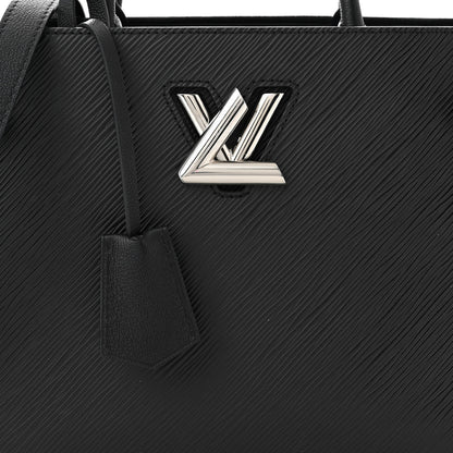 Louis Vuitton Epi Twist Tote Black 7 of 10