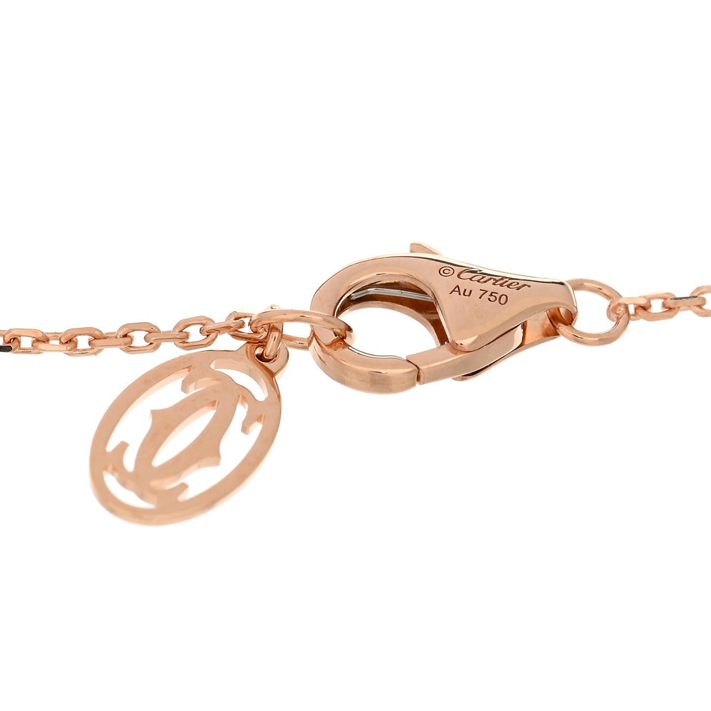 18K Pink Gold Diamond XS D'Amour Bracelet