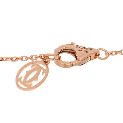 Cartier 18K Pink Gold Diamond XS D'Amour Bracelet 3 of 4