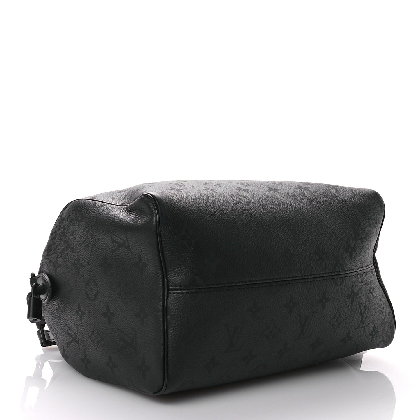 Calfskin Monogram Speedy P9 Bandouliere 30 Ultra Black
