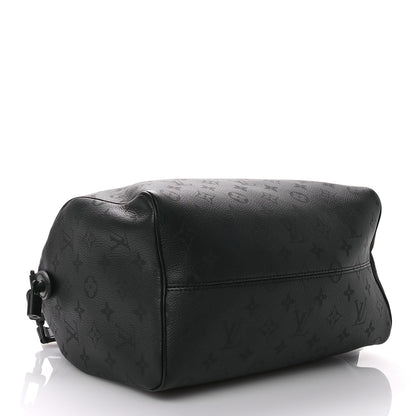 Louis Vuitton Calfskin Monogram Speedy P9 Bandouliere 30 Ultra Black 6 of 15
