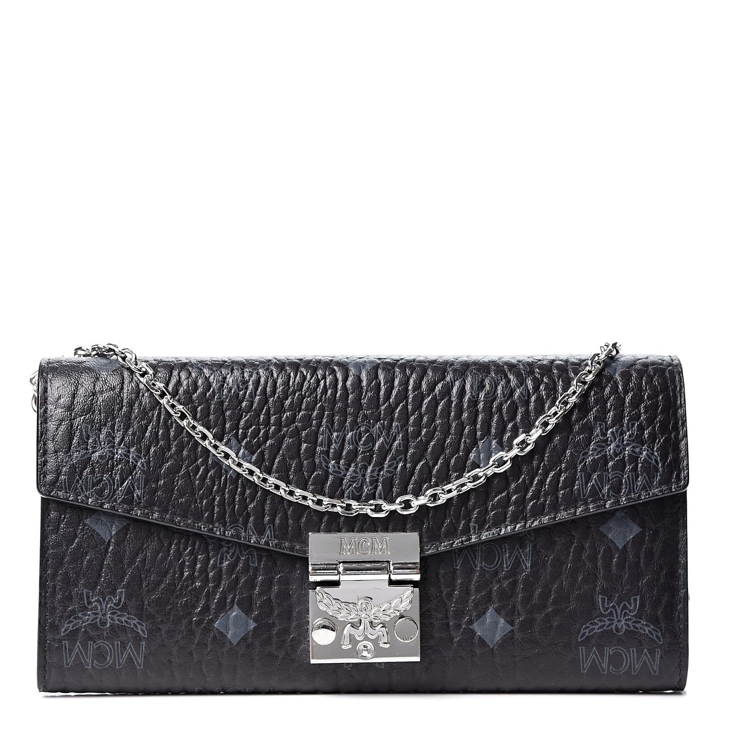 Visetos Patricia Continental Crossbody Wallet Black