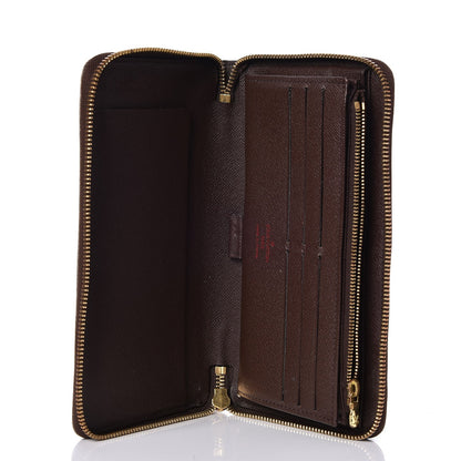 Louis Vuitton Damier Ebene Zippy Organizer Wallet 5 of 10