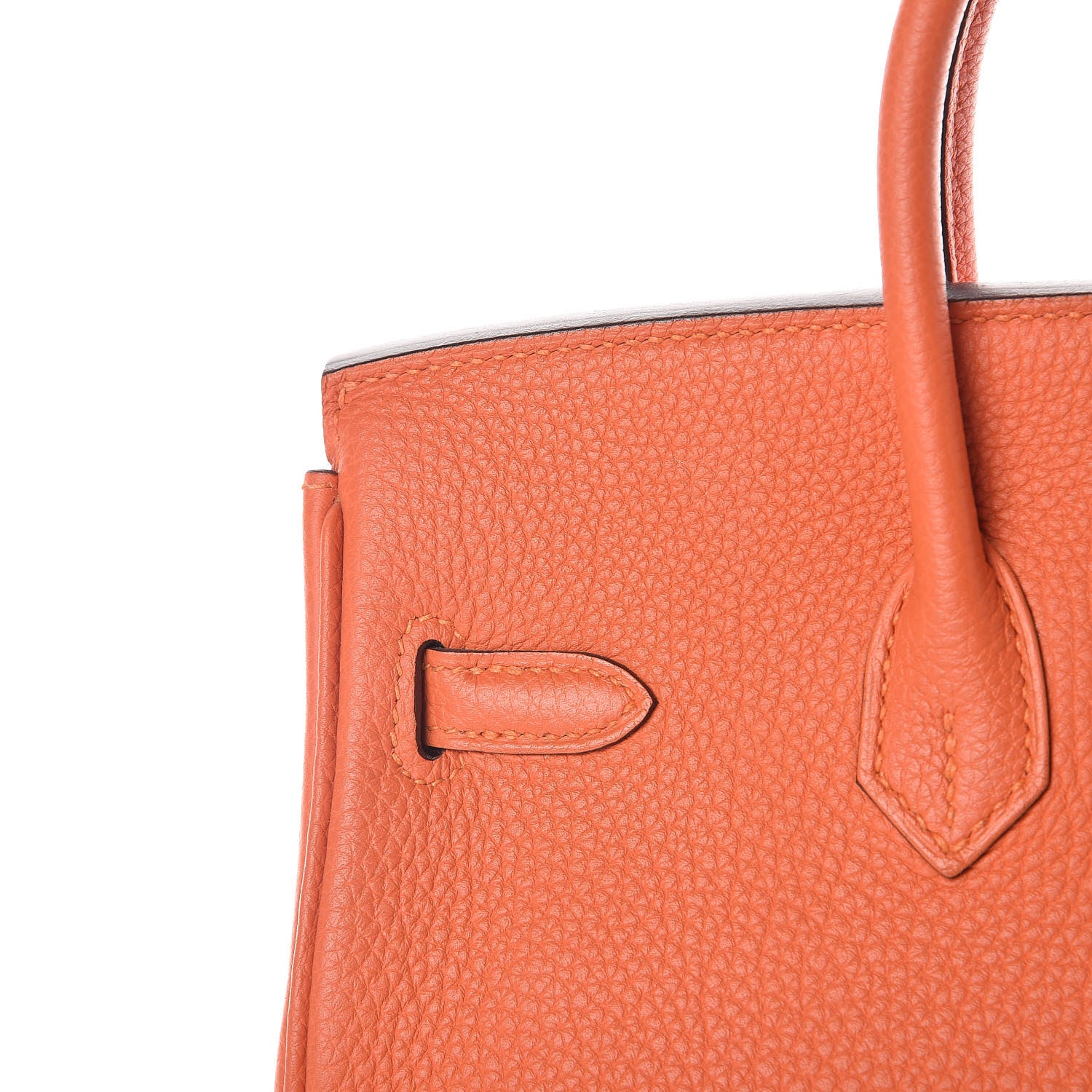 Hermes Togo Birkin 25 Feu 13 of 36