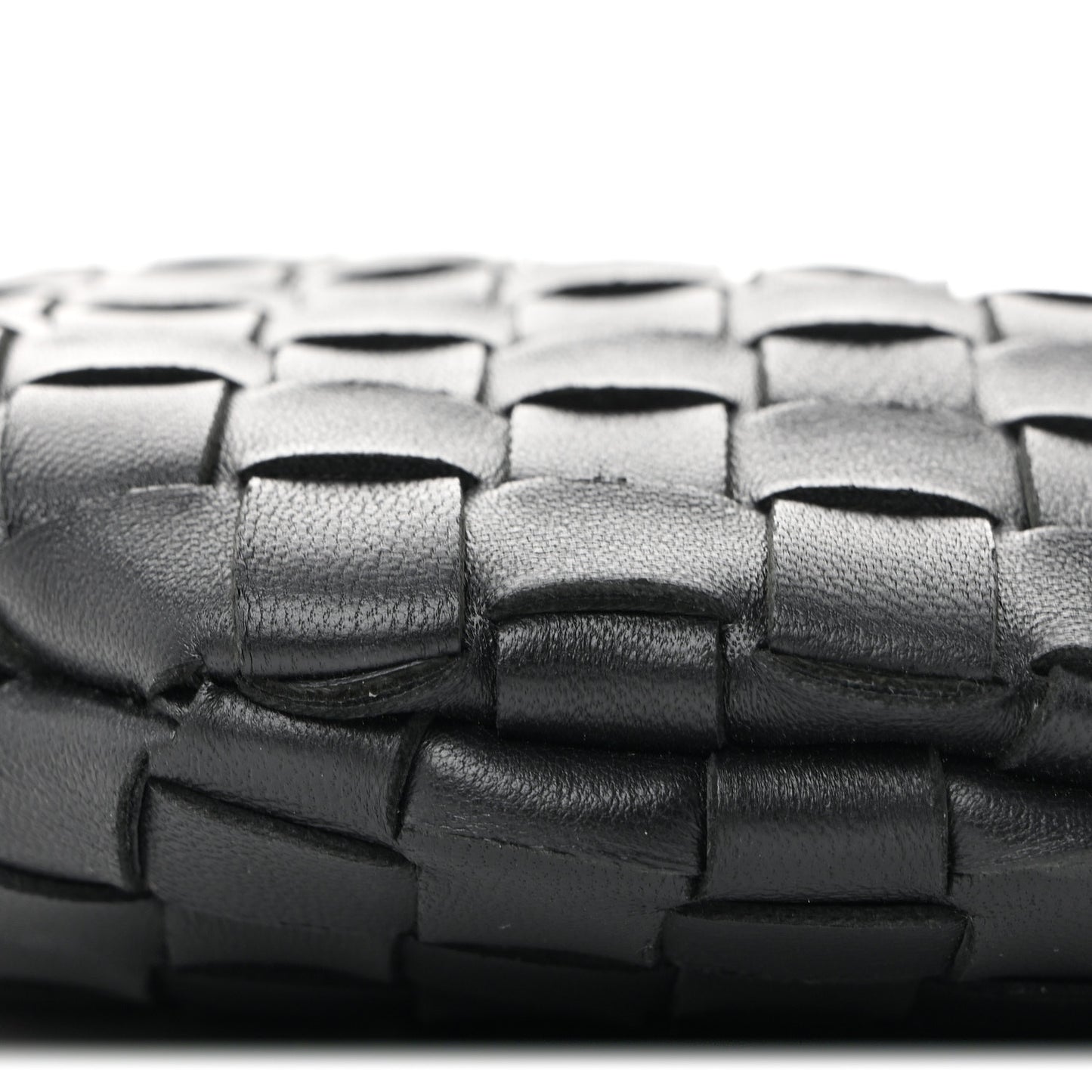 Nappa Intrecciato Mini Sardine Bag Black