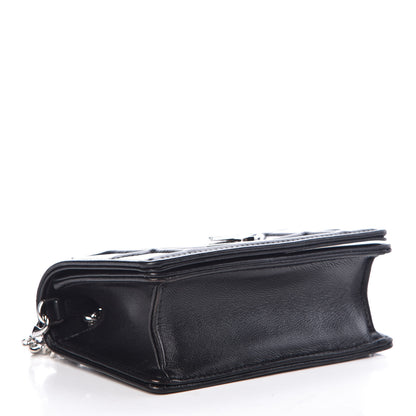 Christian Dior Lambskin Baby Diorama Flap Bag Black 4 of 8