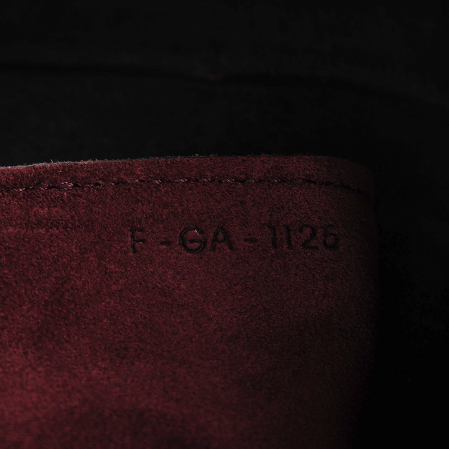 Celine Goatskin Smooth Calfskin Mini Belt Bag Burgundy 10 of 10