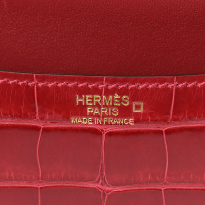 Hermes Shiny Alligator Constance 24 Braise 6 of 10