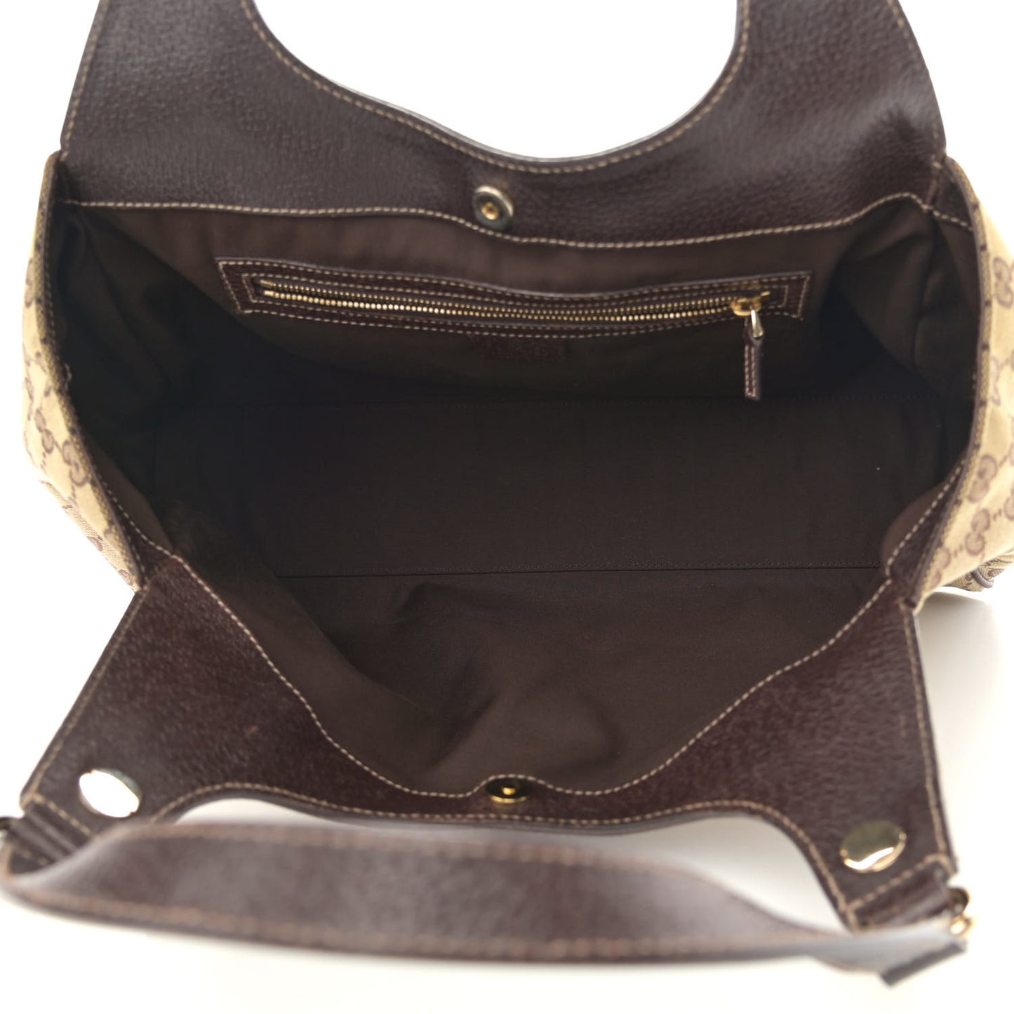 Monogram Medium Charmy Shoulder Bag Dark Brown