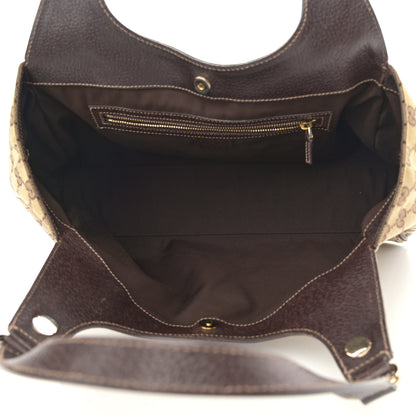 Gucci Monogram Medium Charmy Shoulder Bag Dark Brown 5 of 11