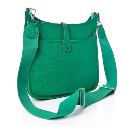 Hermes Taurillon Clemence Evelyne III PM Vert Menthe 3 of 28