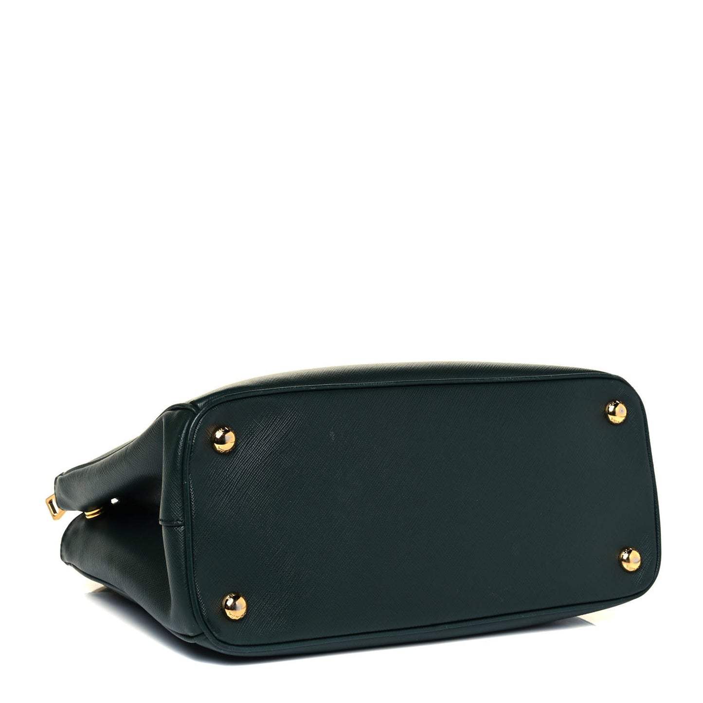 Saffiano Small Galleria Double Zip Tote Smeraldo
