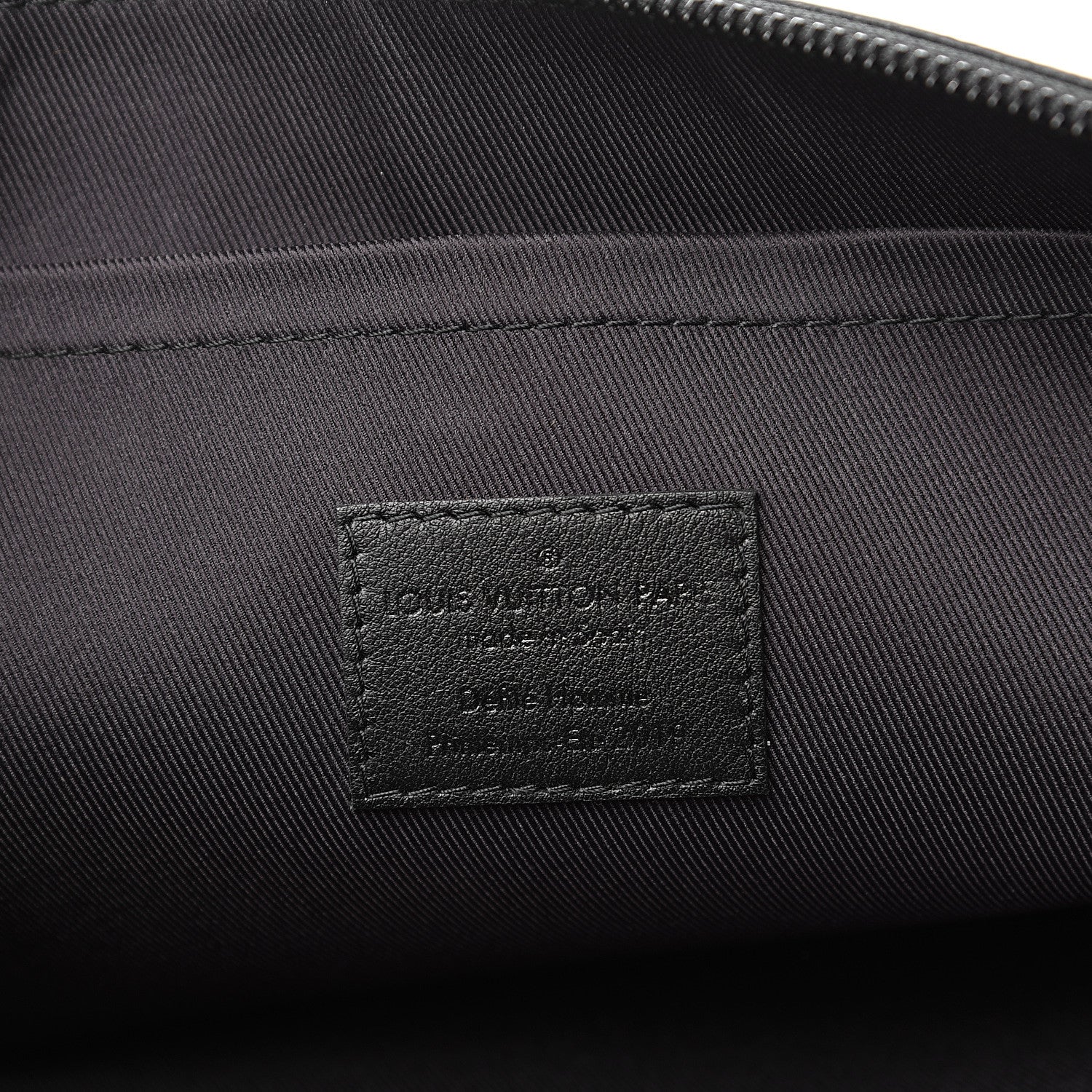 Louis Vuitton Taiga Rainbow Pochette A4 Black 5 of 9