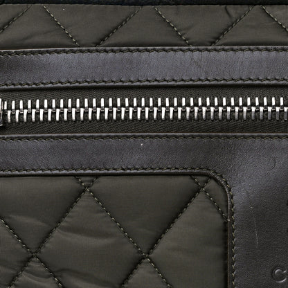 Chanel Nylon Quilted Medium Coco Cocoon Tote Khaki 20 of 24