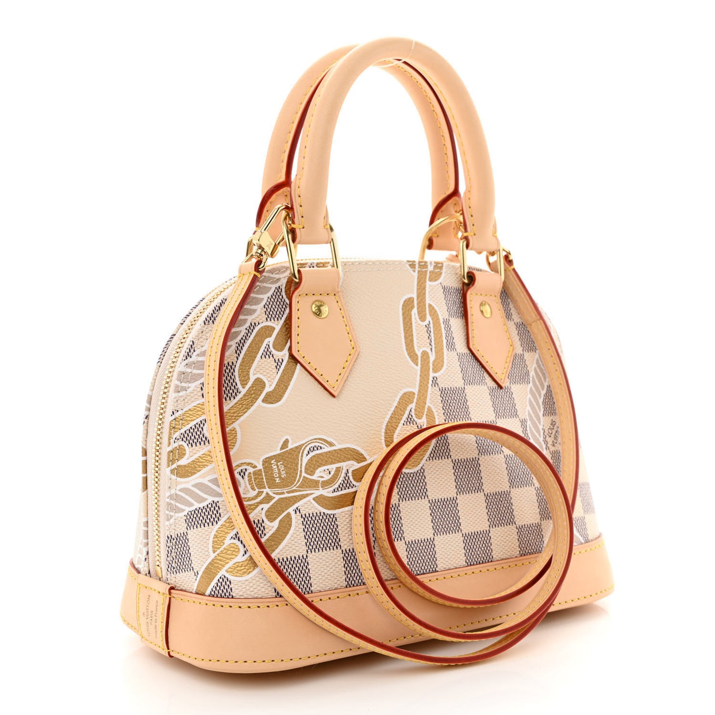 Damier Azur Nautical Alma BB