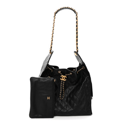 Chanel Caviar Quilted Medium Chanel 25 Handbag Black 3 of 11