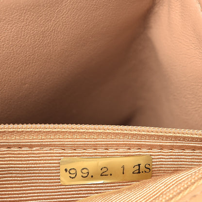 Chanel Lambskin Quilted Medium Kelly Flap Bag Beige 6 of 6