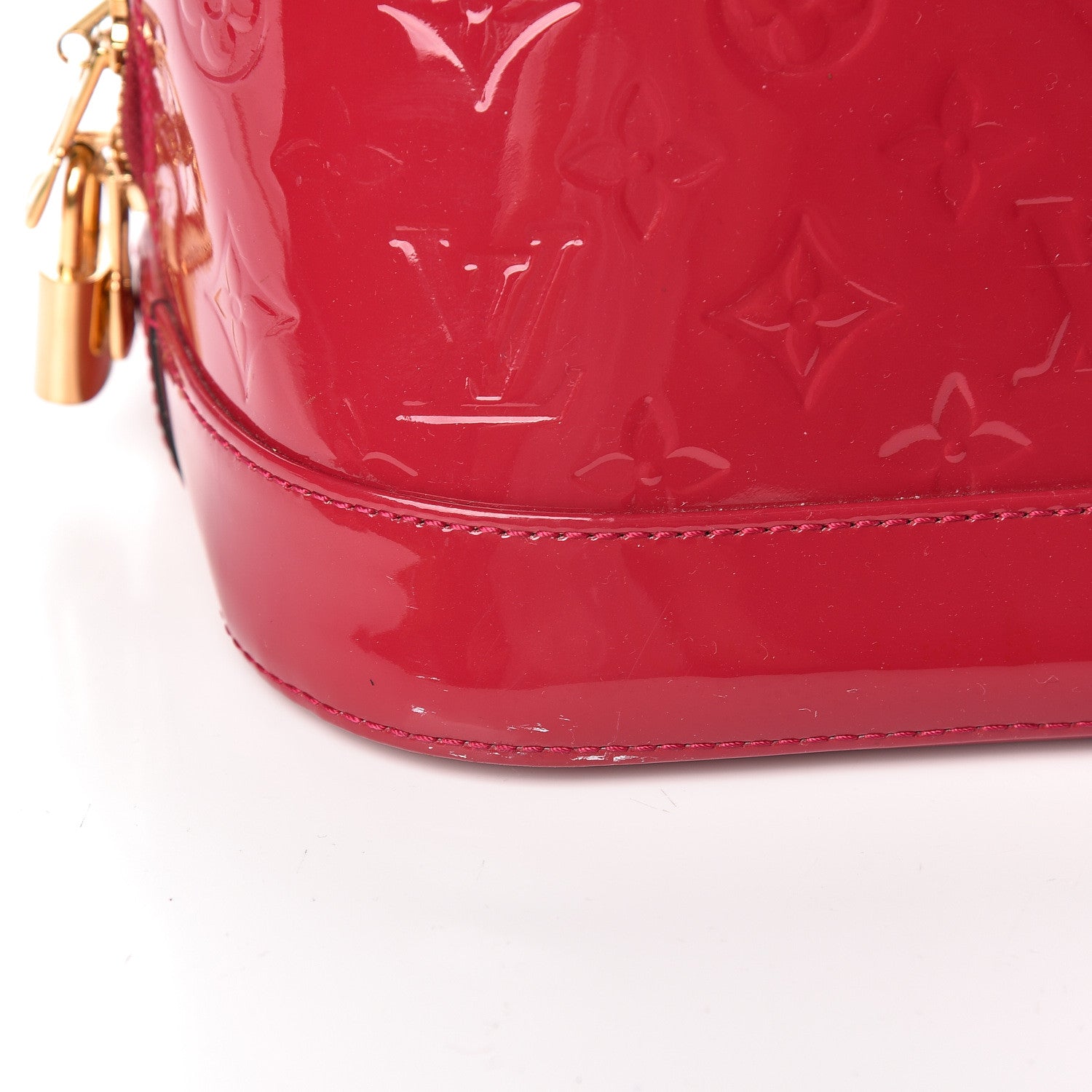 Louis Vuitton Vernis Alma GM Rose Indien 11 of 12