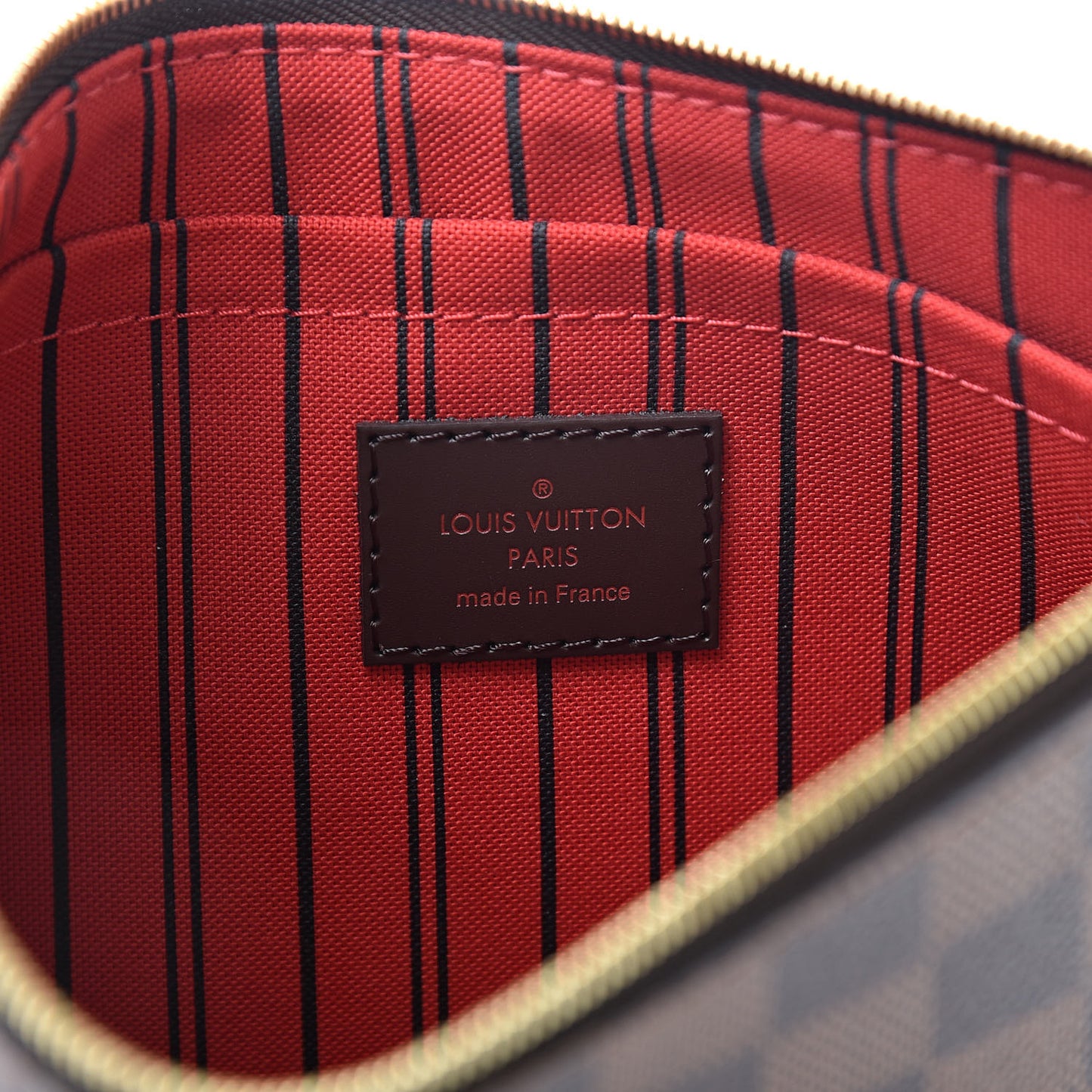 Damier Ebene Neverfull MM GM Pochette