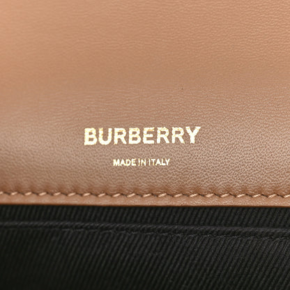 Burberry Patent Quilted Horseferry Print Small Lola Bag Tan 6 of 8