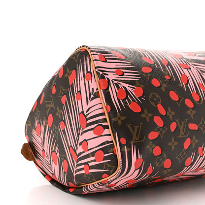 Louis Vuitton Monogram Jungle Dots Speedy 30 Sugar Pink Poppy 9 of 12
