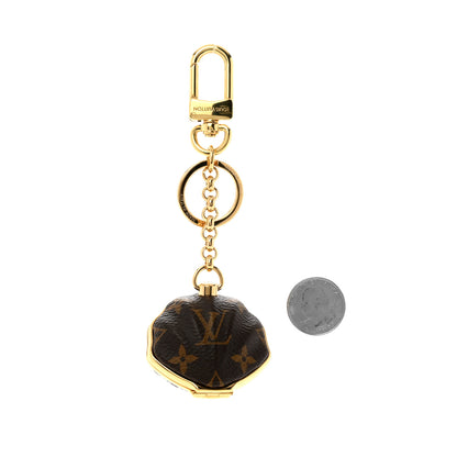 Louis Vuitton Monogram Shell Bag Charm Key Holder Key Holder 2 of 4