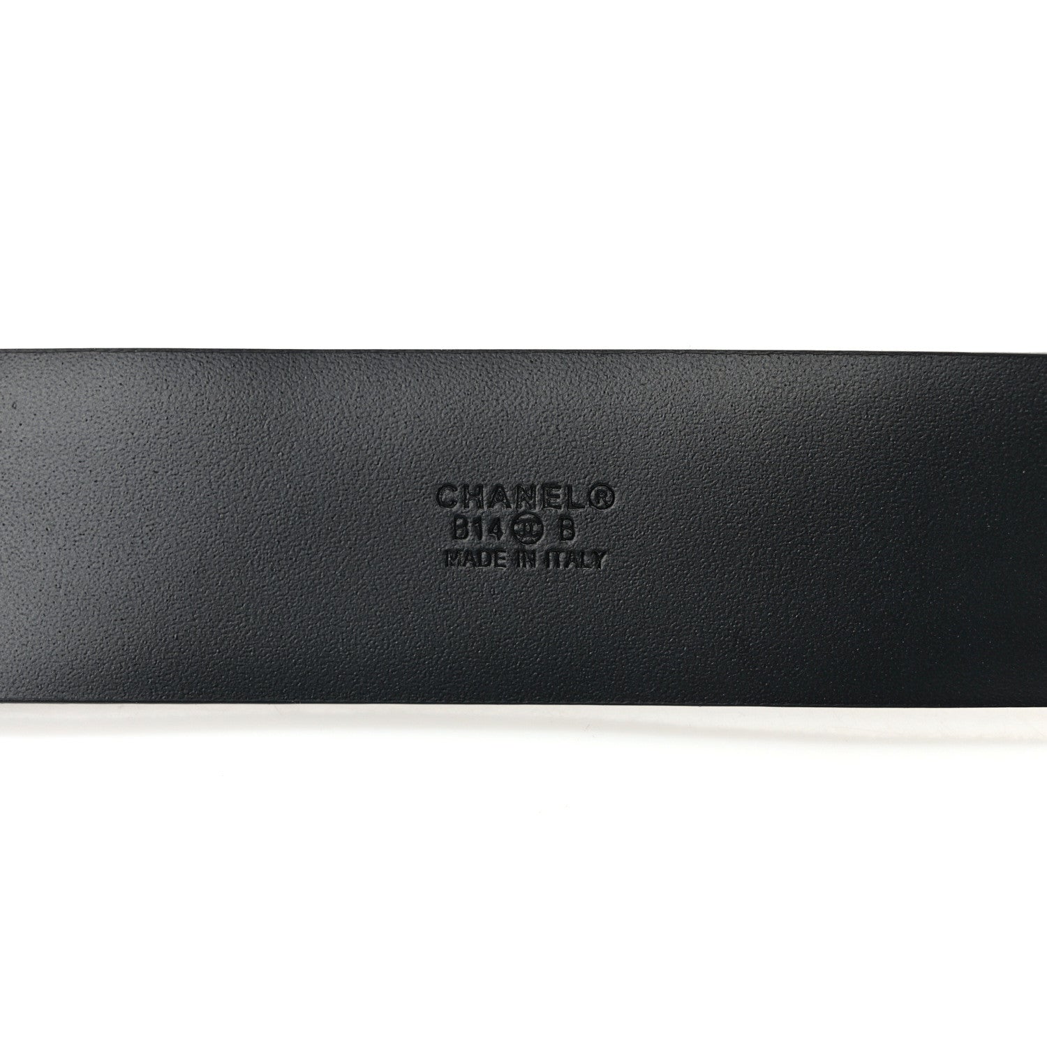 Chanel Suede Pearl Crystal CC Belt 85 34 Black 3 of 5
