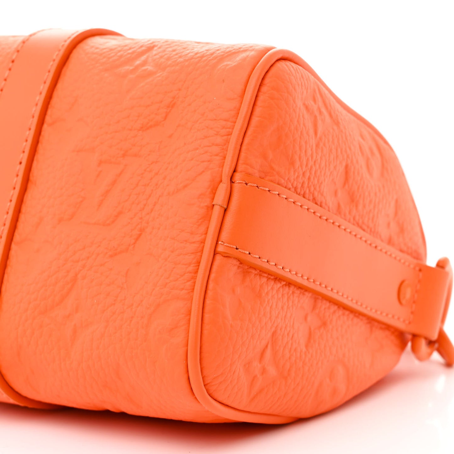Monogram Taurillon Keepall Bandouliere 25 Orange