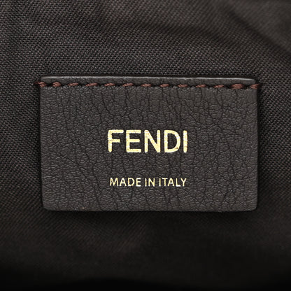 Fendi Vitello Grace Matte Small Fendigraphy Hobo Bag White Ice 6 of 10