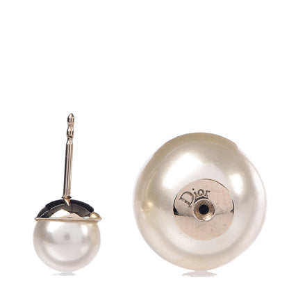 Christian Dior Pearl Mise En Dior Tribal Earrings 3 of 4