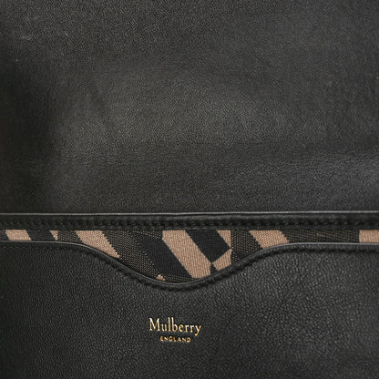 Mulberry Econyl Nylon Jacquard Calfskin Wallet Black 9 of 10