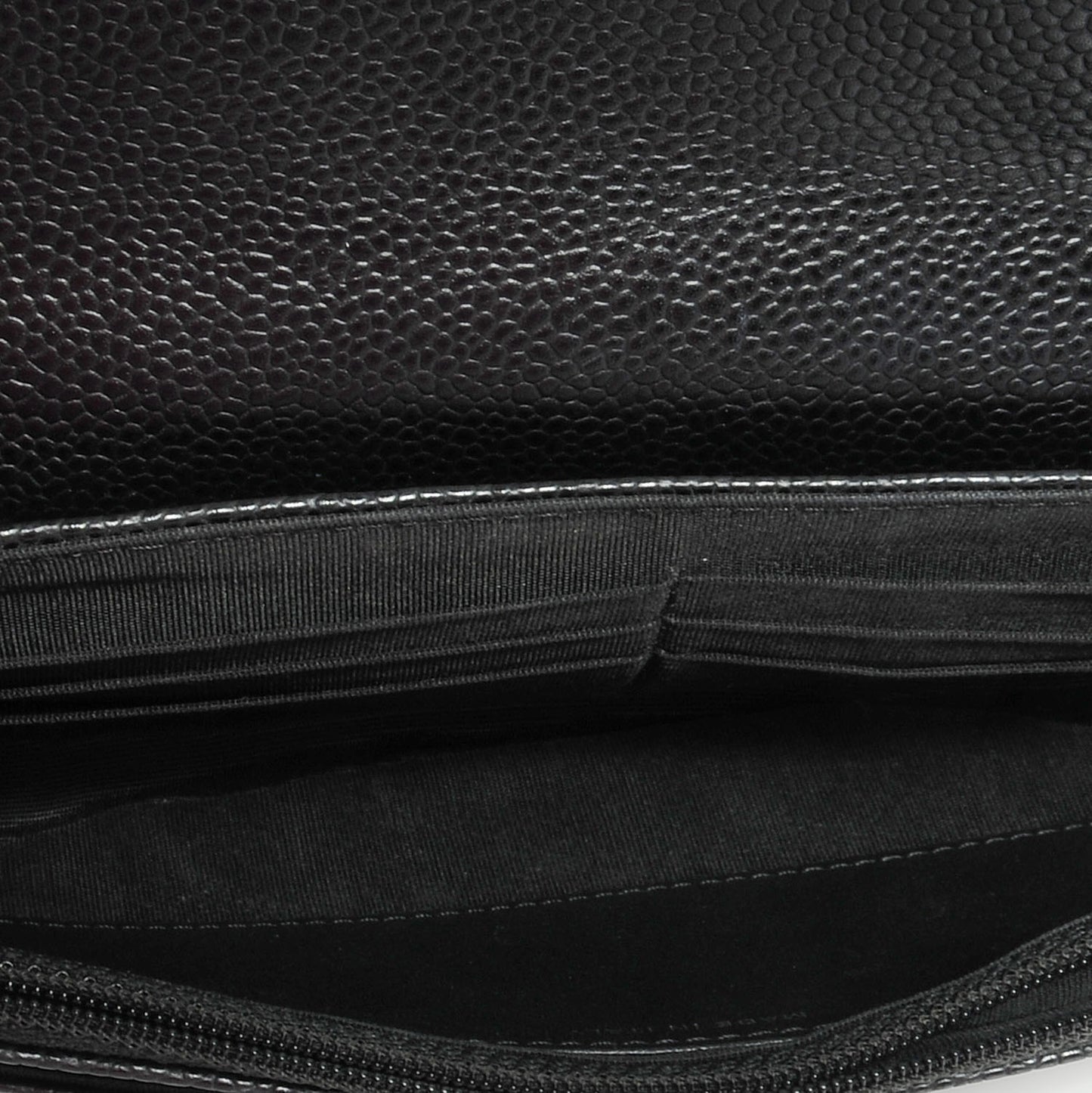 Caviar Half Moon Wallet On Chain WOC Black