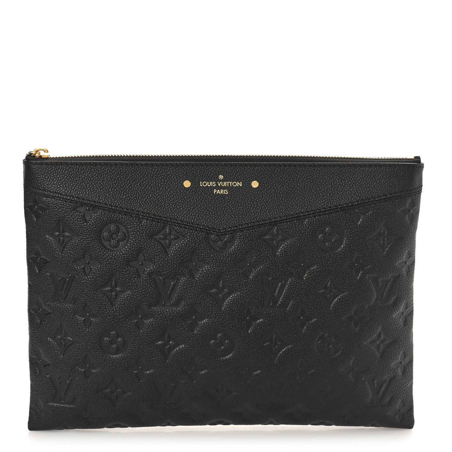 Louis Vuitton Empreinte Daily Pouch Black 1 of 8