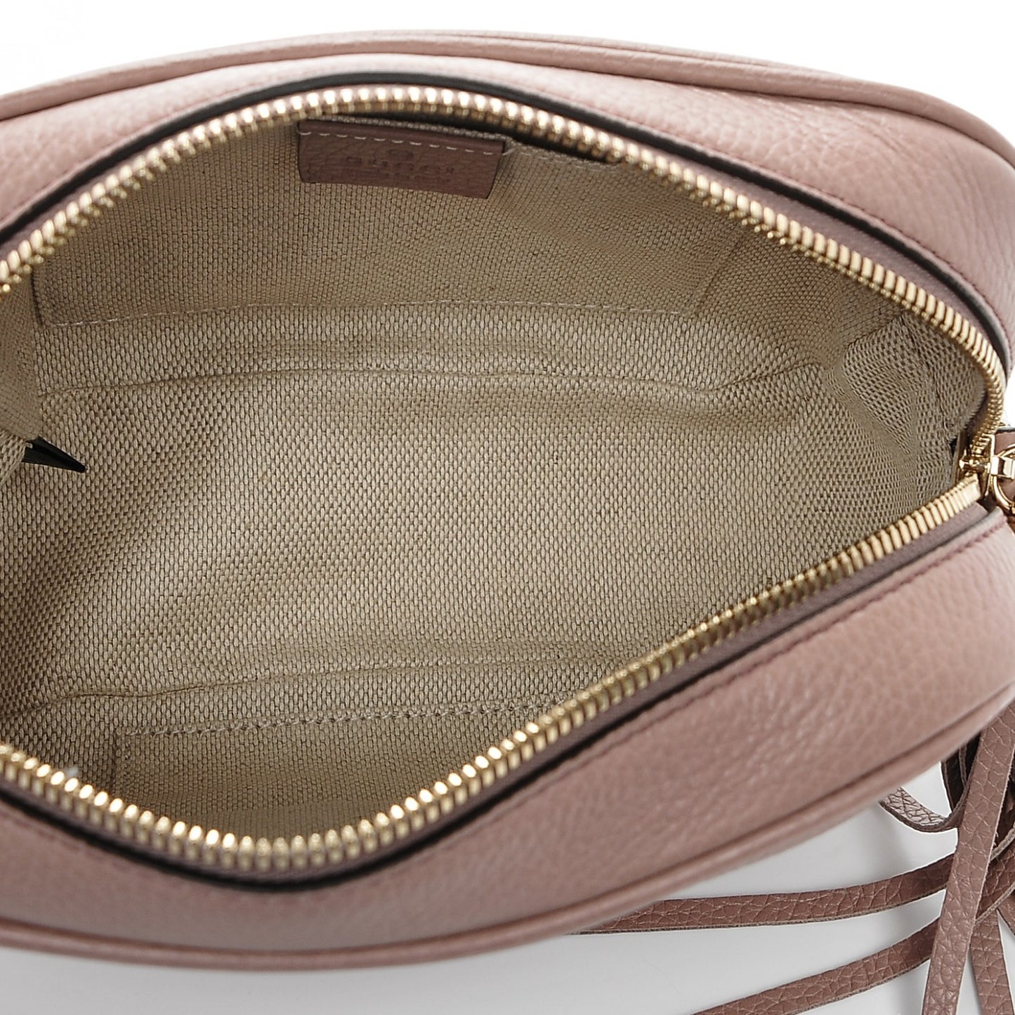 Cellarius Calfskin Small Soho Disco Bag Dark Cipria